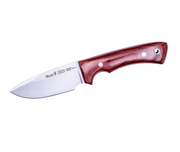 Încărcați imaginea în vizualizatorul Galerie, Cutit Outdoor Muela RHINO-10R,maner lemn presat coral, lama 10 cm
