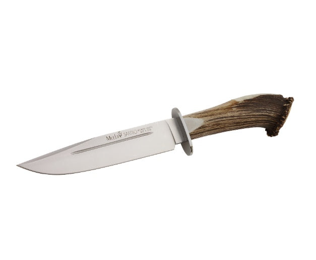 Încărcați imaginea în vizualizatorul Galerie, Cutit Outdoor Muela RHINO-25A, maner corn de cerb, lama 25cm
