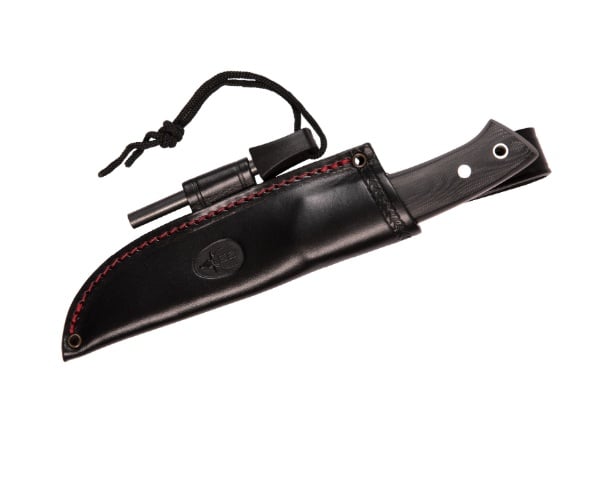 Încărcați imaginea în vizualizatorul Galerie, Cutit Outdoor Muela VIKING.M-11M, maner micarta, lama full tang 11 cm
