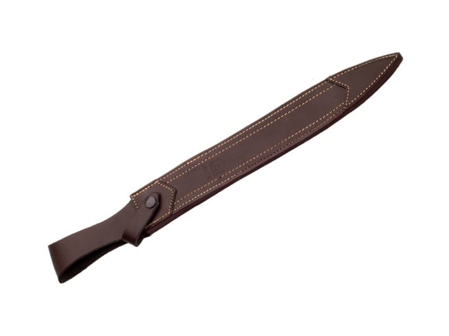 Încărcați imaginea în vizualizatorul Galerie, Cutit pentru injunghiere Joker Chamois, maner corn cerb, lama 33cm CC30
