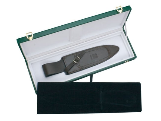 Cutit pentru injunghiere Joker Facochero, maner corn cerb, lama 25.5cm CTJ42