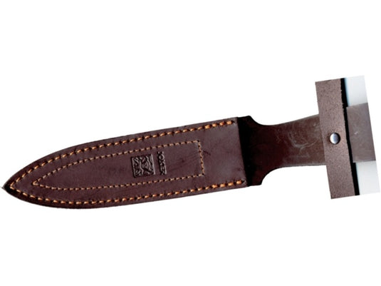 Cutit pentru injunghiere Joker Lince, lemn maslin, lama full tang 155mm CO43