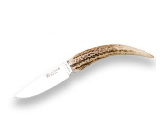 Cutit pentru jupuit Joker Jabato, maner corn cerb, lama 11cm CT28