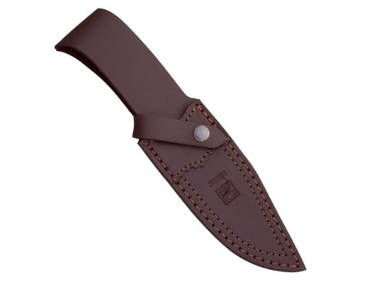 Cutit pentru jupuit Joker Oso D, maner corn cerb, lama full tang 12cm CC55