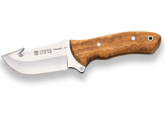 Cutit jupuit Muela SIOUX-10.OL,maner lemn maslin, lama full tang 11.5 cm