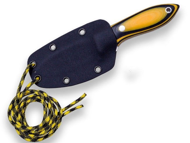Load image into Gallery viewer, Cutit pentru Outdoor Joker Avispa BS9, maner micarta, lama full tang 7.5cm CM117
