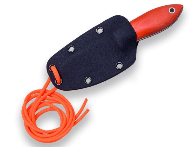 Load image into Gallery viewer, Cutit pentru Outdoor Joker Avispa BS9, maner micarta, lama full tang 8cm CN117
