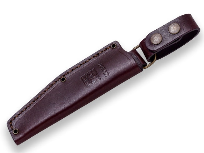 Load image into Gallery viewer, Cutit pentru Outdoor Joker Bushcrafter, maner lemn maslin, lama full tang 10.5cm CO120
