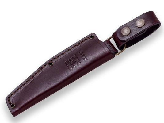 Cutit pentru Outdoor Joker Bushcrafter, maner lemn maslin, lama full tang 10.5cm CO120