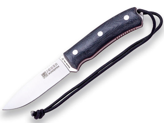 Cutit pentru Outdoor Joker Nomad 6.5", maner micarta, lama full tang 16.5cm CV137-P