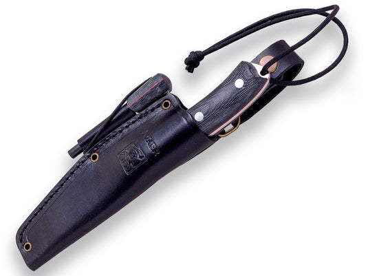 Cutit pentru Outdoor Joker Bushcrafter, maner micarta, lama full tang 10.5cm CM120-P