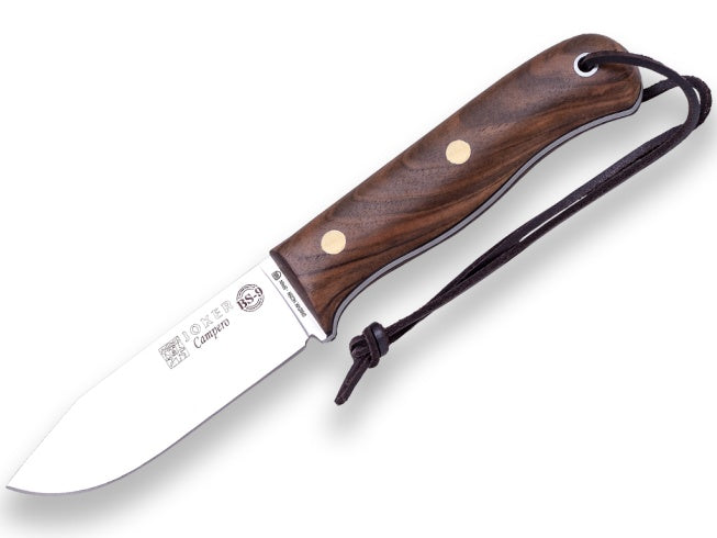 Load image into Gallery viewer, Cutit pentru Outdoor Joker Campero BS9, maner lemn de nuc, lama full tang 10.5cm CN112-P
