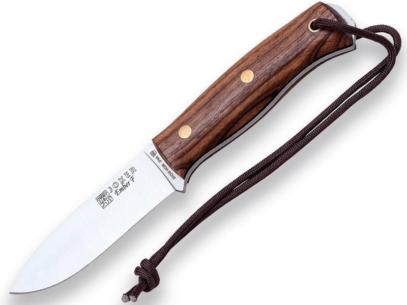 Încărcați imaginea în vizualizatorul Galerie, Cutit pentru Outdoor Joker Ember F, maner nuc, lama full tang 10.5cm CN123
