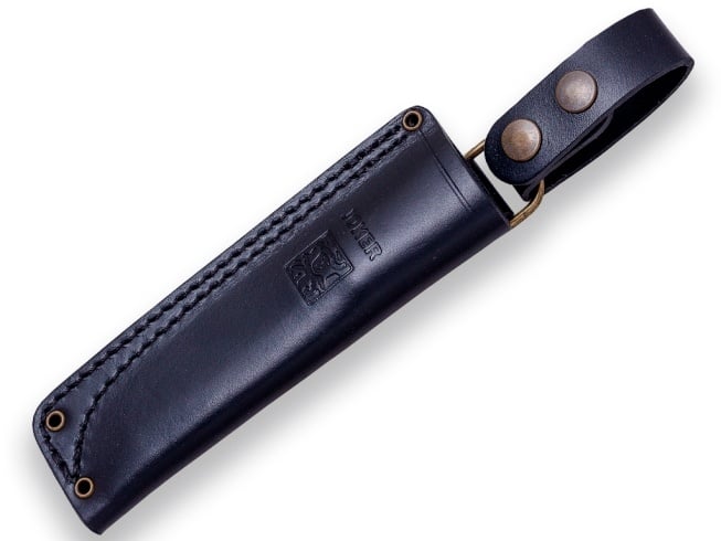 Încărcați imaginea în vizualizatorul Galerie, Cutit pentru Outdoor Joker Ember, maner micarta, lama full tang 10.5cm CM122
