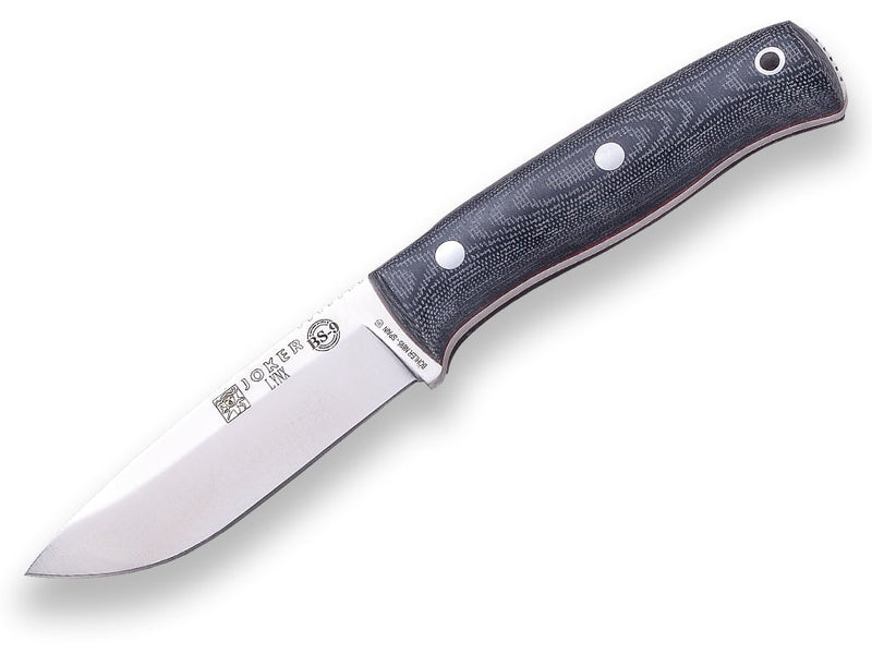 Încărcați imaginea în vizualizatorul Galerie, Cutit pentru Outdoor Joker Lynx BS9, maner micarta, lama full tang 10.5cm CN111-F
