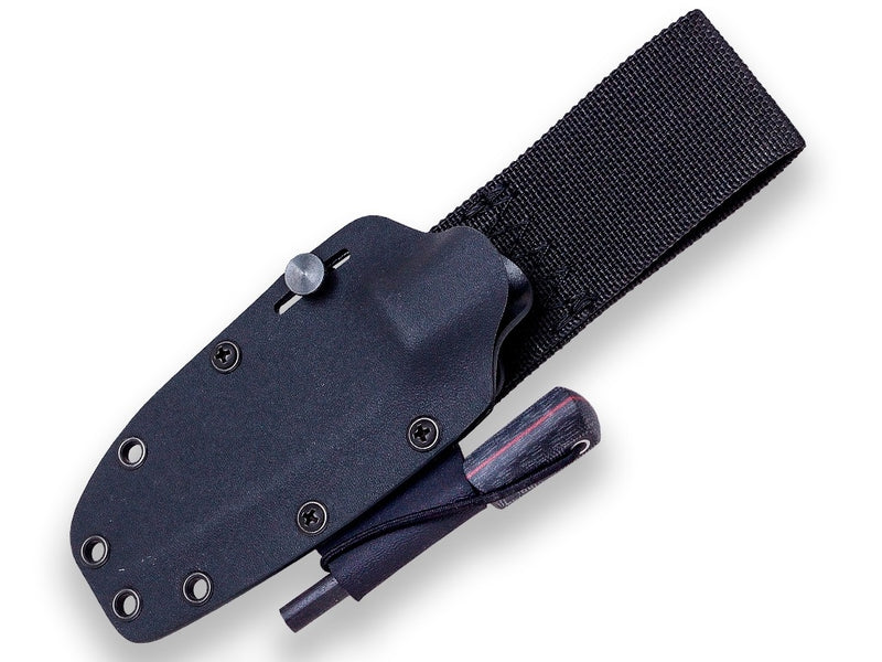 Încărcați imaginea în vizualizatorul Galerie, Cutit pentru Outdoor Joker Lynx BS9, maner micarta, lama full tang 10.5cm CM111-F
