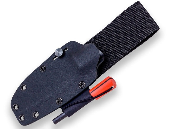 Load image into Gallery viewer, Cutit pentru Outdoor Joker Lynx BS9, maner micarta, lama full tang 10.5cm CN111-F
