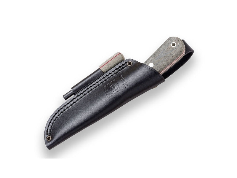 Load image into Gallery viewer, Cutit pentru Outdoor Joker Montanero, maner micarta, lama full tang 11cm CV134-P

