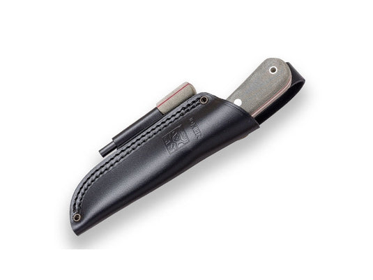Cutit pentru Outdoor Joker Montanero, maner micarta, lama full tang 11cm CV134-P