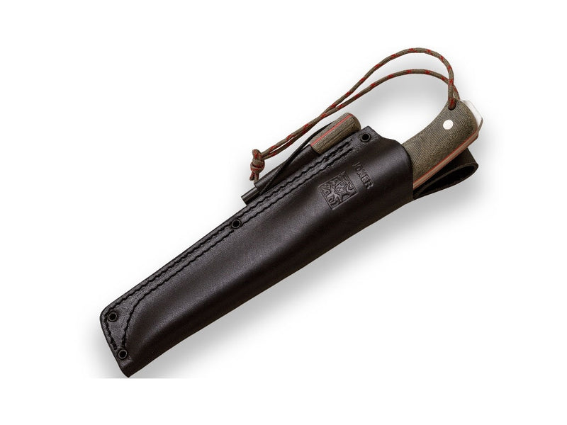 Încărcați imaginea în vizualizatorul Galerie, Cutit pentru Outdoor Joker Nomad 6.5", maner micarta, lama full tang 16.5cm CV137-P

