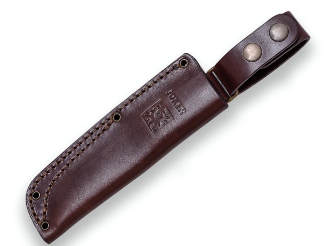 Încărcați imaginea în vizualizatorul Galerie, Cutit pentru Outdoor Joker Nordic Survival BS9, maner micarta, lama full tang 10cm CM119
