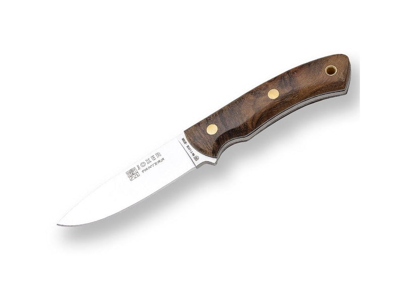 Load image into Gallery viewer, Cutit pentru Outdoor Joker Nessmuk S, maner nuc, lama full tang 11cm CN132

