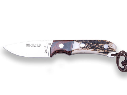 Cutit Vanatoare Muela Tejon-16,maner corn de cerb, lama 16cm