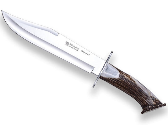 Cutit Vanatoare Joker Bowie, maner corn cerb, lama 20cm CC100