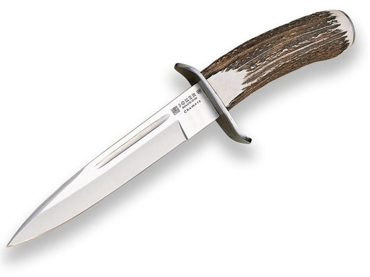 Cutit Vanatoare Muela CAZ-16,maner corn de cerb, lama 16 cm