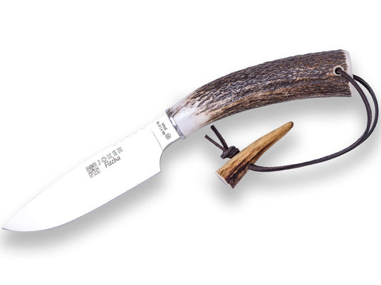 Cutit Vanatoare Muela Tejon-16,maner corn de cerb, lama 16cm