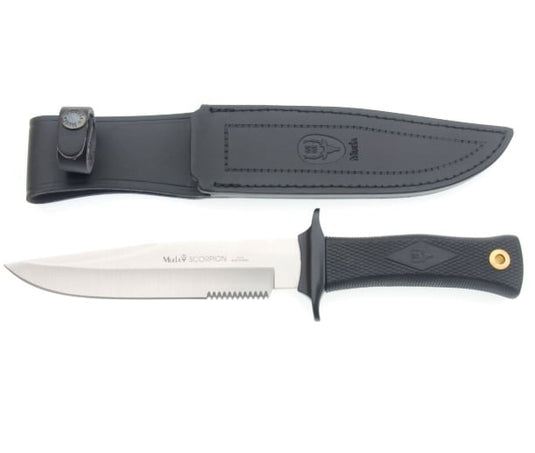 Cutit Tactic Muela SCORPION-18W,maner cauciuc, lama 18 cm