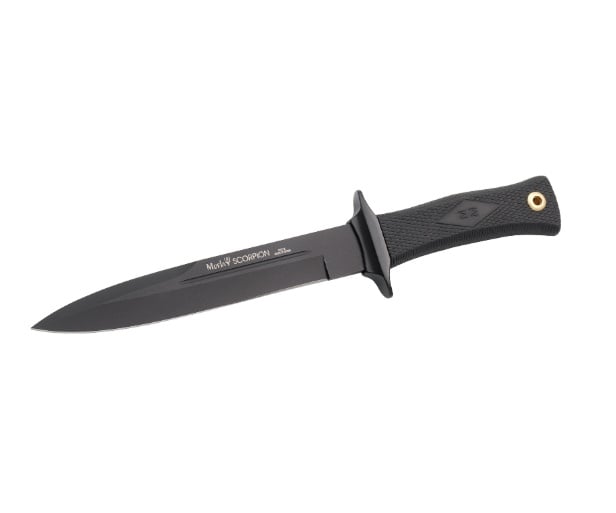 Încărcați imaginea în vizualizatorul Galerie, Cutit Tactic Muela SCORPION-19N,maner cauciuc, lama 19 cm
