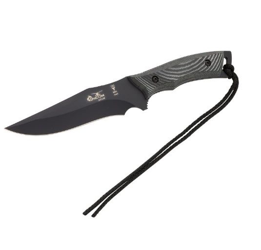 Cutit tactic Muela TYPHOON-DES.N,maner plastic compozit, lama 15cm