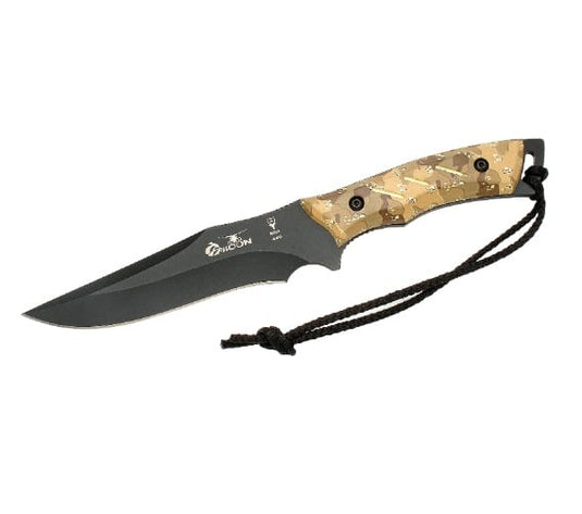 Cutit tactic Muela TYPHOON-DES,maner plastic compozit, lama 15cm