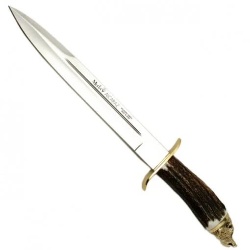 Cutit Vanatoare Muela REHALA-27S,maner corn de cerb, lama 27 cm