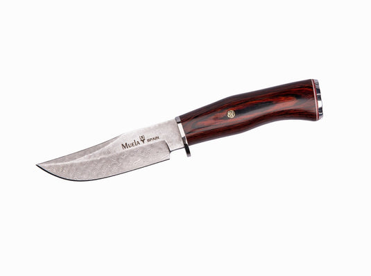 Cutit Vanatoare Muela Bw-10,maner lemn presat de coral, lama 10 cm