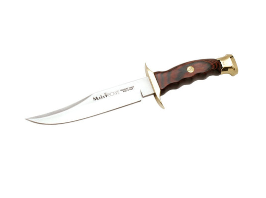 Cutit Vanatoare Muela Bw-10,maner lemn presat de coral, lama 10 cm