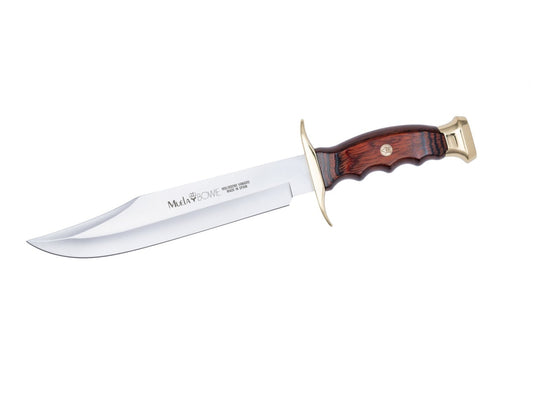 Cutit Vanatoare Muela BW-18,maner lemn presat de coral, lama 18 cm