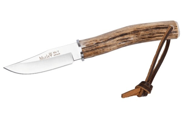 Încărcați imaginea în vizualizatorul Galerie, Cutit Vanatoare Muela BW-6A,maner corn de cerb, lama 6 cm
