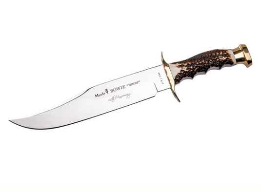 Cutit vanatoare Muela BWE-24A.TH, maner corn de cerb, lama 24cm