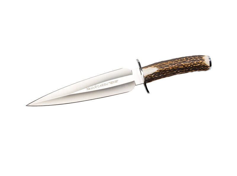 Load image into Gallery viewer, Cutit Vanatoare Muela CARIBU.OL,maner cauciuc, lama 20.5 cm
