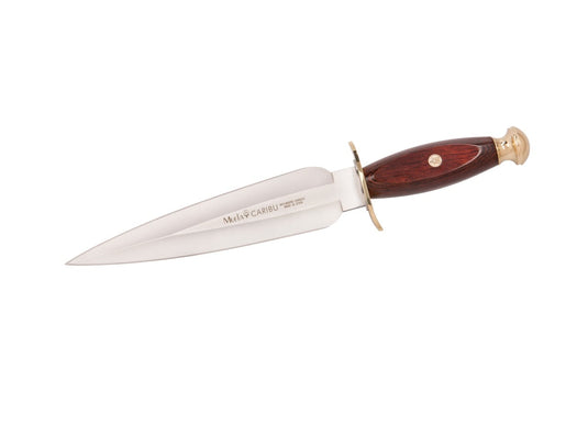 Cutit Vanatoare Muela CARIBU.OL,maner cauciuc, lama 20.5 cm
