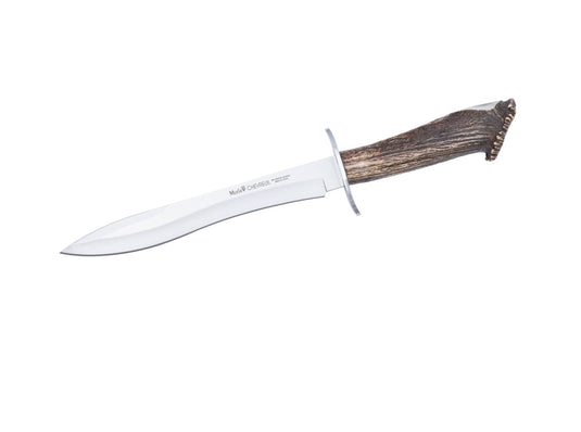 Cutit Vanatoare Muela Chevreuil-22S,maner corn de cerb, lama 22 cm