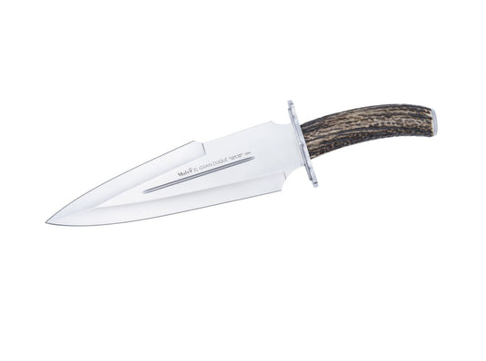 Cutit Vanatoare Muela El Grand Duque-25E,maner corn de cerb, lama 25 cm