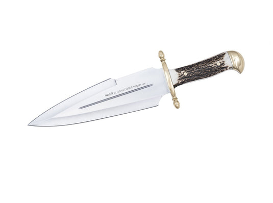 Cutit Vanatoare Muela El Grand Duque-25S,maner corn de cerb, lama 25 cm