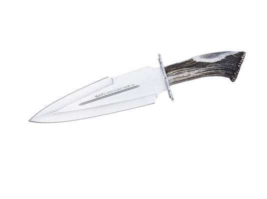 Cutit Vanatoare Muela El Grand Duque-25S,maner corn de cerb, lama 25 cm