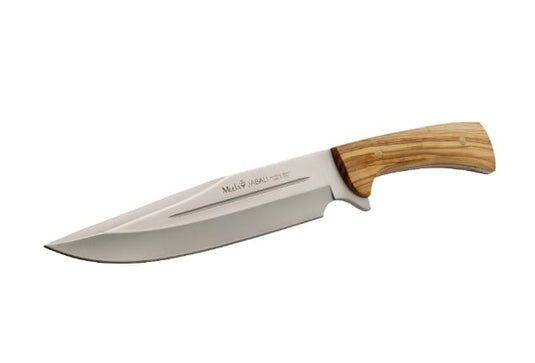 Cutit Vanatoare Muela JABALI-17.OL,maner lemn de maslin, lama 17 cm