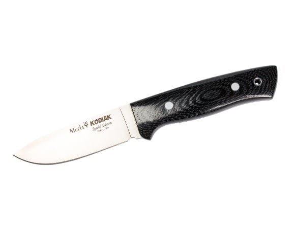 Încărcați imaginea în vizualizatorul Galerie, Cutit Vanatoare Muela KODIAK-10M,maner micarta neagra, lama 10 cm
