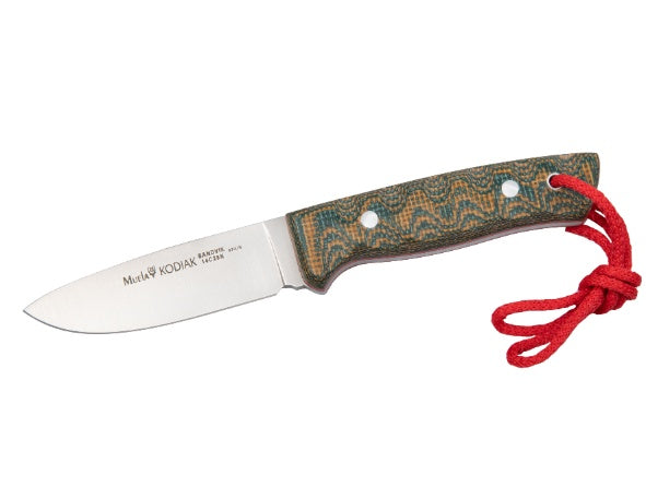Încărcați imaginea în vizualizatorul Galerie, Cutit Vanatoare Muela KODIAK-SV.M/K,maner micarta black, lama 10 cm

