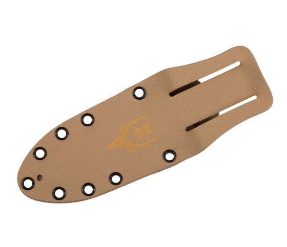 Încărcați imaginea în vizualizatorul Galerie, Cutit Vanatoare Muela KODIAK-SV.G/K,maner micarta 3D brown mustard, lama 10 cm
